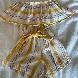 Women’s Lemlem striped strapless cover up Size XS